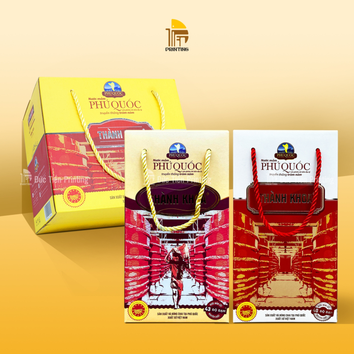 Hộp Giấy Carton - Nước Mắm Phú Quốc